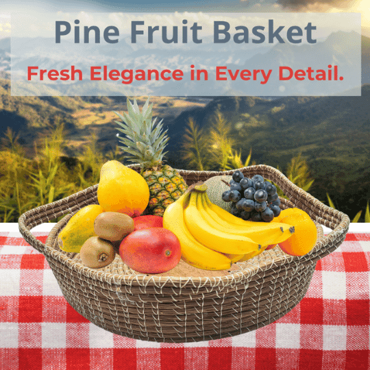 Fruit Basket - Pine Fruit Basked