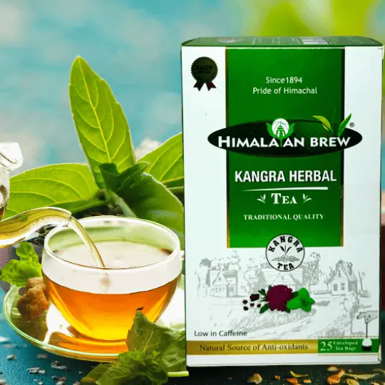 Tulsi Herbal Green Tea 