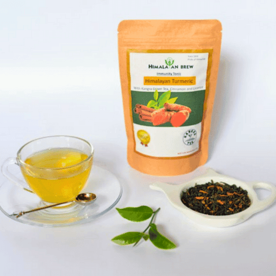 Turmeric Green Tea with Cinnamon & Licorices – Detox & Immunity Herbal Blend