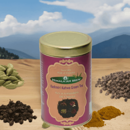 Kashmiri Kahwa Green Tea – Aromatic, Antioxidant-Rich Wellness Brew 