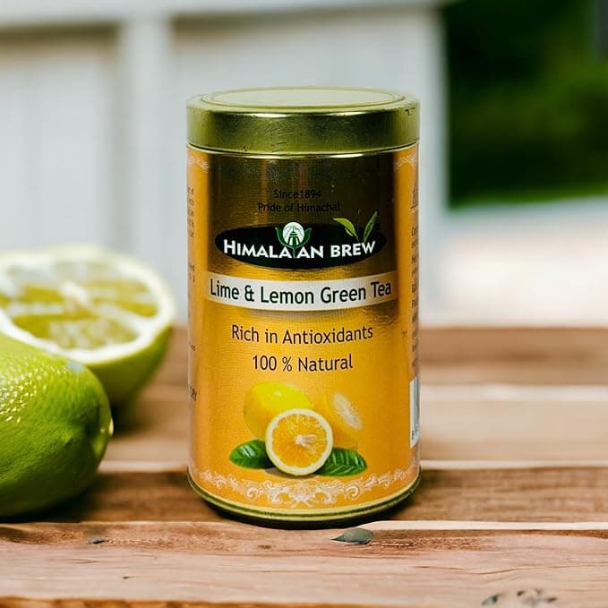 Lime & Lemon Green Tea – Zesty Detox & Refreshing Wellness Brew