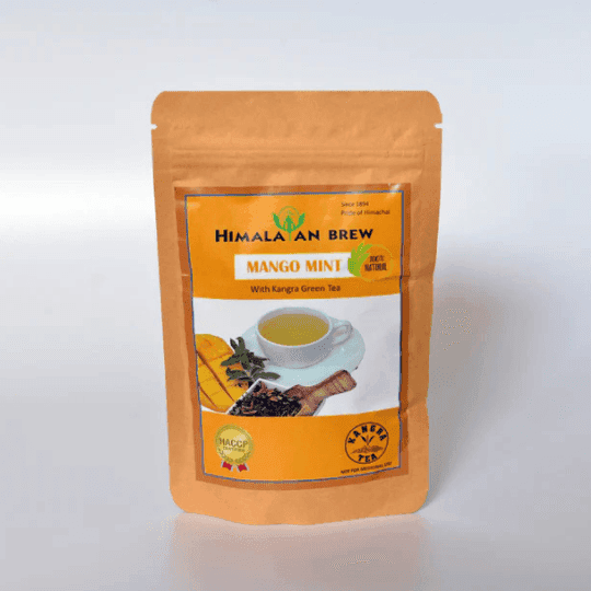 Mango Mint Green Tea – Tropical Freshness & Digestive Wellness in Every Sip