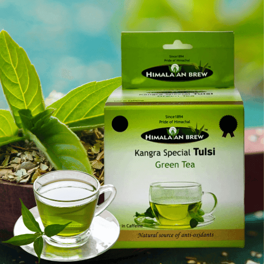 Tulsi Green Tea – Refreshing Herbal Blend for Immunity & Wellness