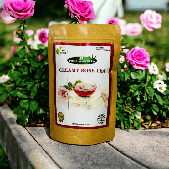 Creamy Rose Black Tea – Luxurious Floral Blend with Smooth Creamy Notes