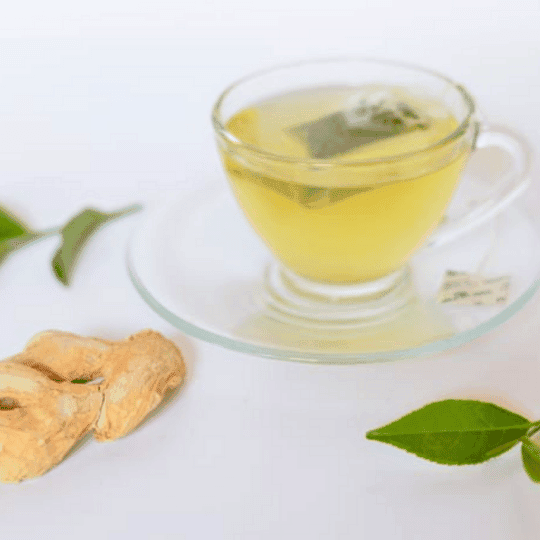 Ginger Green Tea – Warming Detox Blend for Digestion & Immunity | 100% Natural Wellness Tea | 150g Loose Leaf