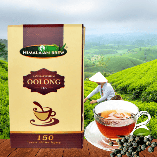 Kangra Premium Oolong Tea – 50g Loose Leaf Pack: