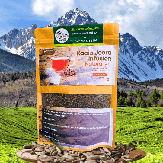 Himalayan Kala Jeera (Black Cumin Seed) – 100g | Aromatic & Medicinal Spice for Flavor & Wellness