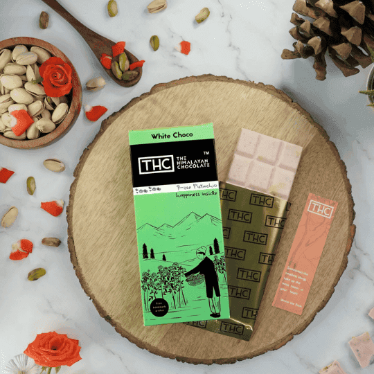 Rose Pistachio Dark Chocolate