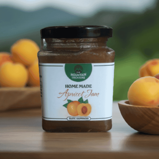 Handmade and Organic Apricot Jam | 320g 