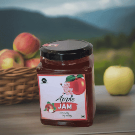 Handmade and Organic Apple Jam 