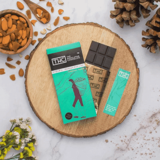 Himalayan Fruit & Nut Dark Chocolate | Pack of 5 | Premium Dark Chocolate Box | Apneehatti: