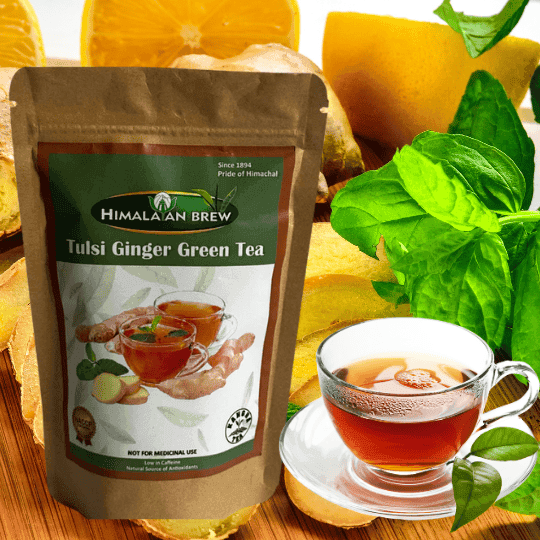 Tulsi Ginger Green Tea