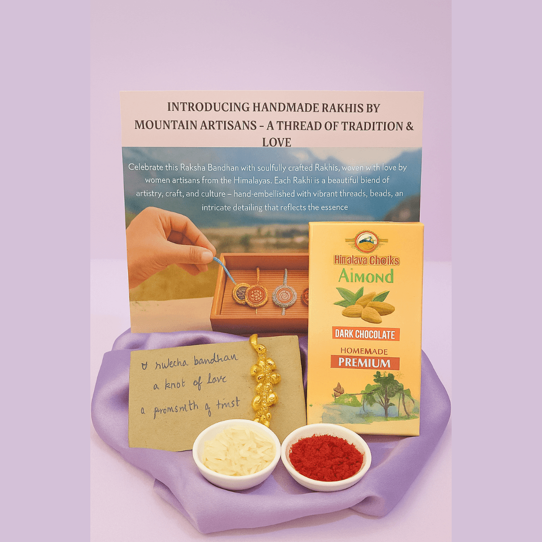 Apneehatti Handcrafted Rakhi Gift