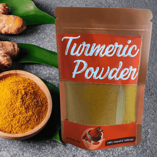 Organic Turmeric Powder – 100g | Pure Haldi | Natural Immunity Booster | Curcumin Rich