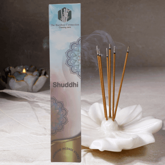 Shuddhi Handmade Incense – Chandan (Sandalwood) | Natural Aroma | 100% Herbal